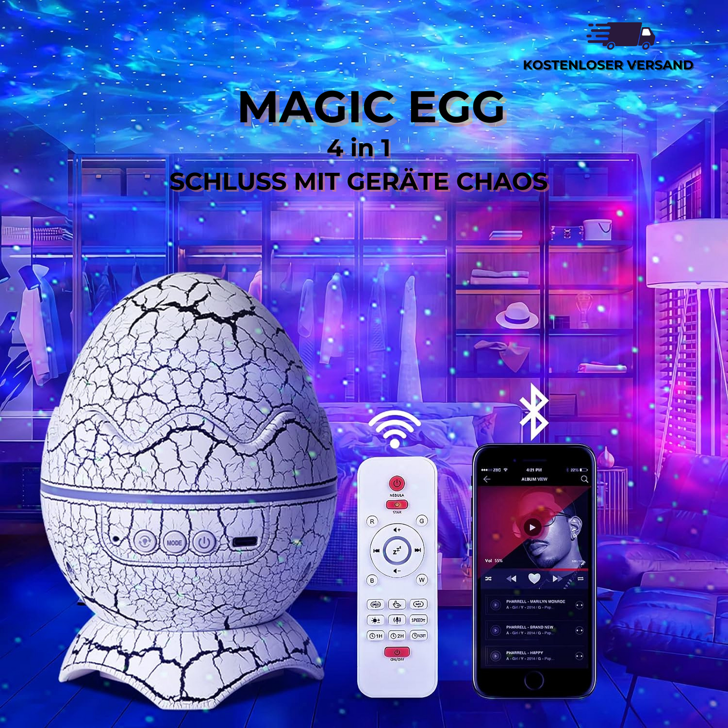 MAGIC EGG Projektor